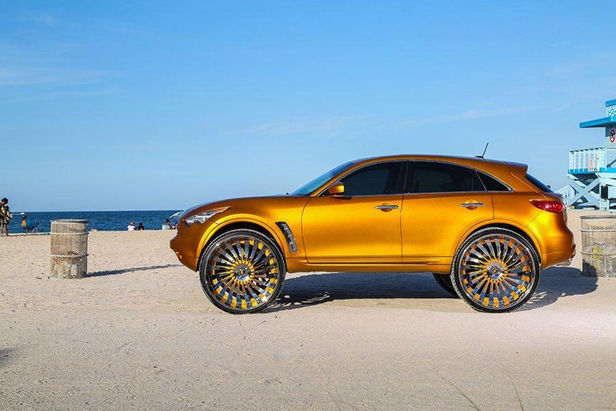  Infiniti FX by Forgiato Wheels 2015 года  (фото 4 из 8)